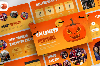 Halloween Festival Presentation Template